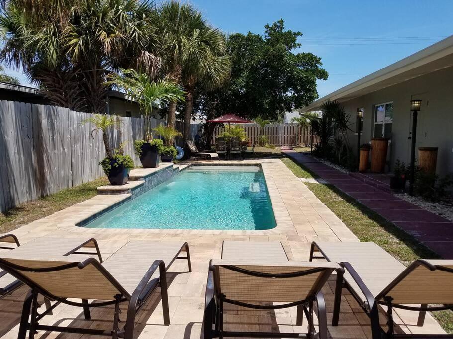 Bahamian Cottage - Heated Pool Walk To The Beach Какао-Бич Экстерьер фото